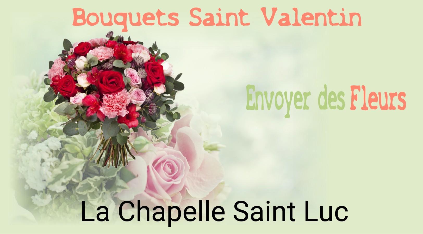 Roses de Saint-Valentin livrées à La Chapelle-Saint-Luc
